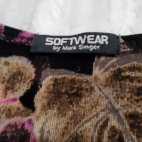 Mark Singer Softwear floral print tropical Hawai'i Med - Picture 5 of 8